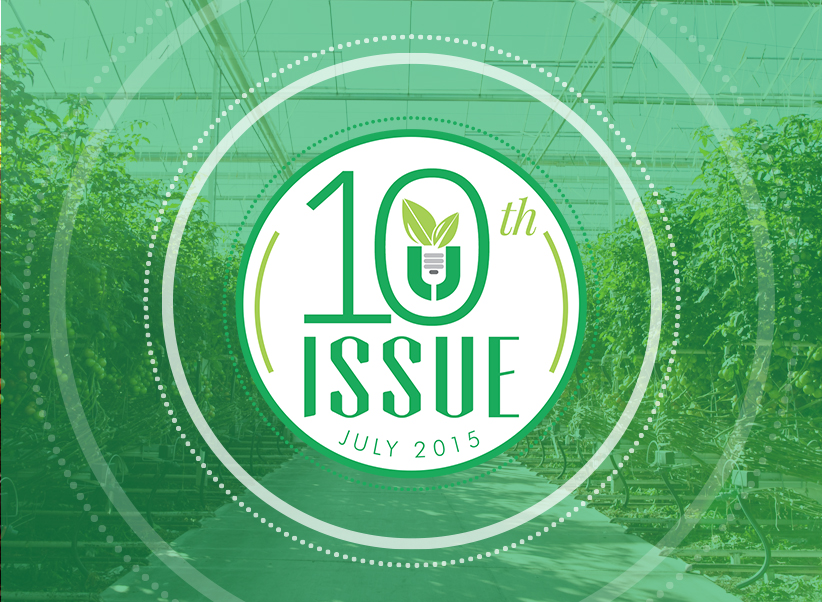 Urban Ag News Online Magazine Issue 10 Urban Ag News Issue 10 celebration badge