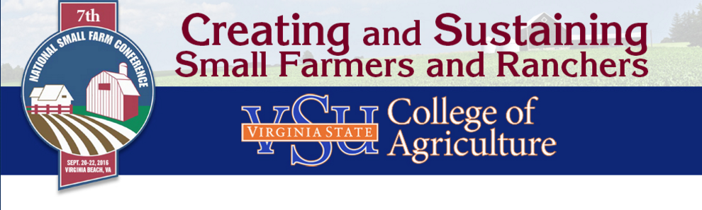 7th National Small Farm Conference To Be Held in Virginia Beach This Fall
