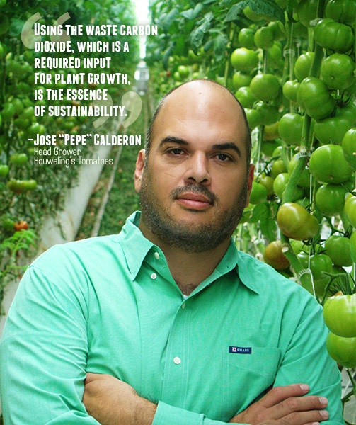 Houweling's Tomatoes Jose Pepe Calderon
