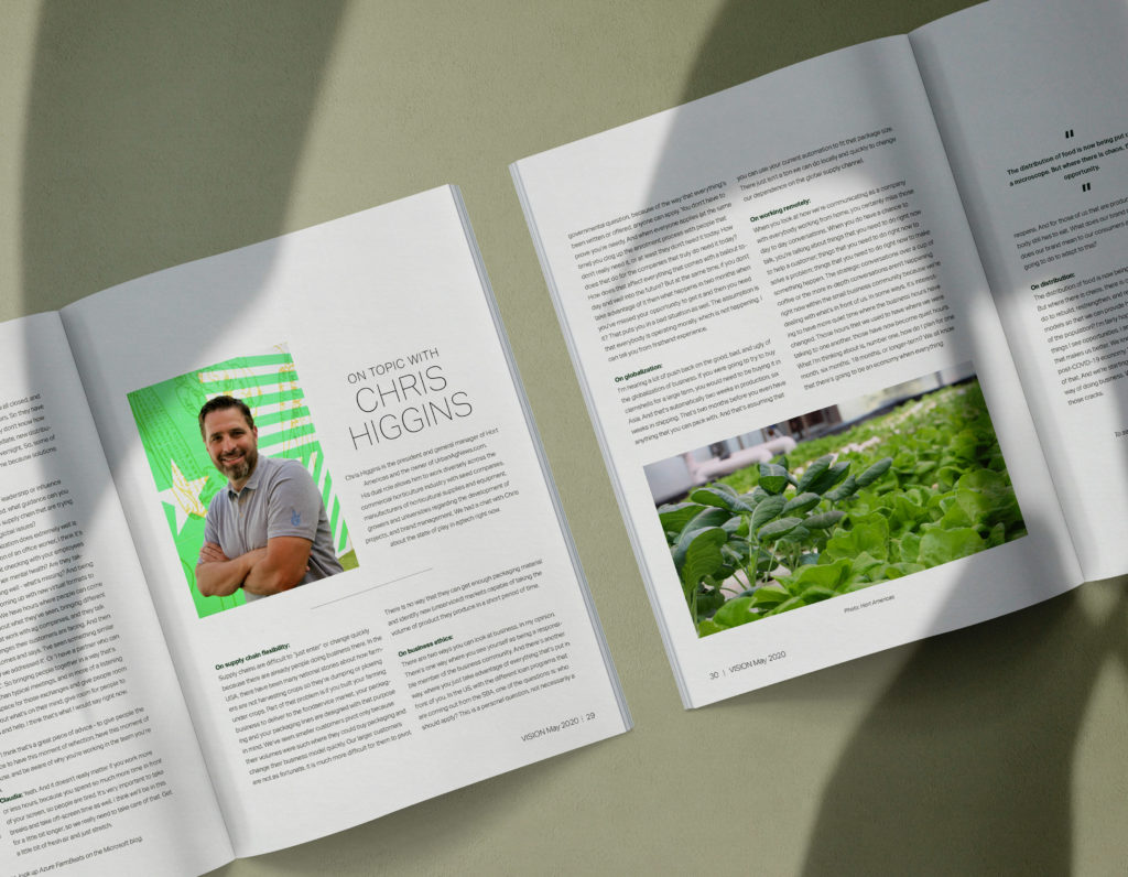 SDL publishes first issue of SDL Vision, featuring Chris Higgins