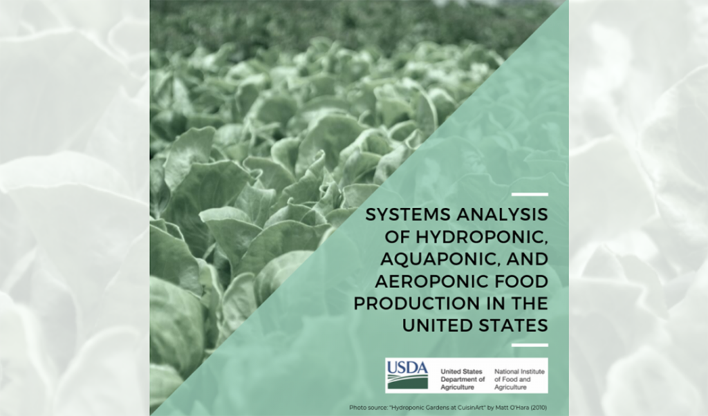Systems Analysis of Hydroponic, Aquaponic, and Aeroponic Food Production (HAAFP) in Six US Cities