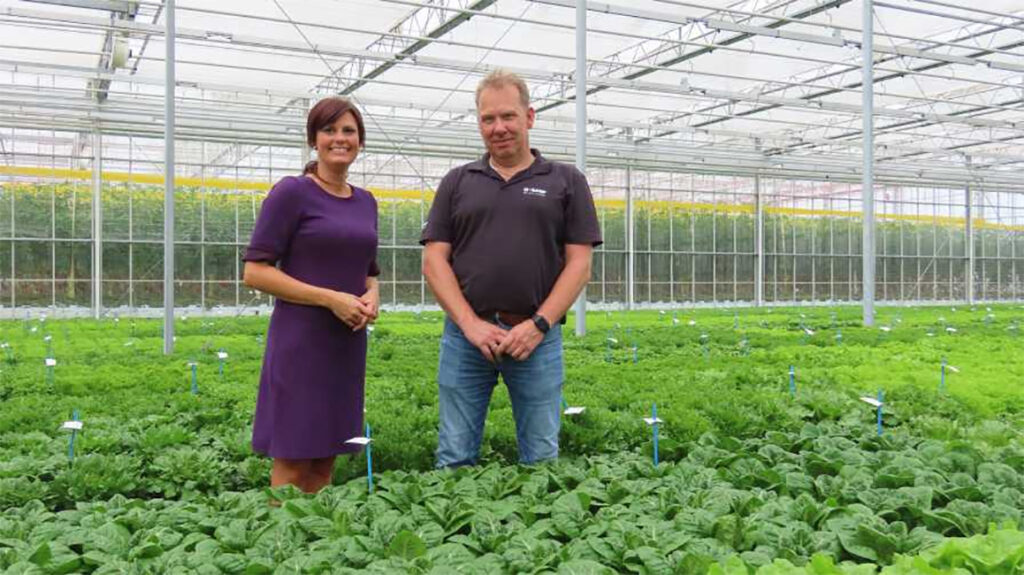 Anne Jancic, Marketing & Business Development High Tech, and Martin Voorberg, R&D Capital Investment Venture Manager at BASF Vegetable Seeds