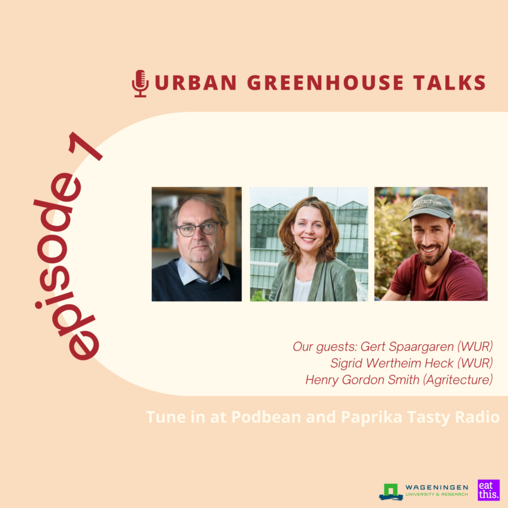 The first episode of the Urban Greenhouse Talks launched