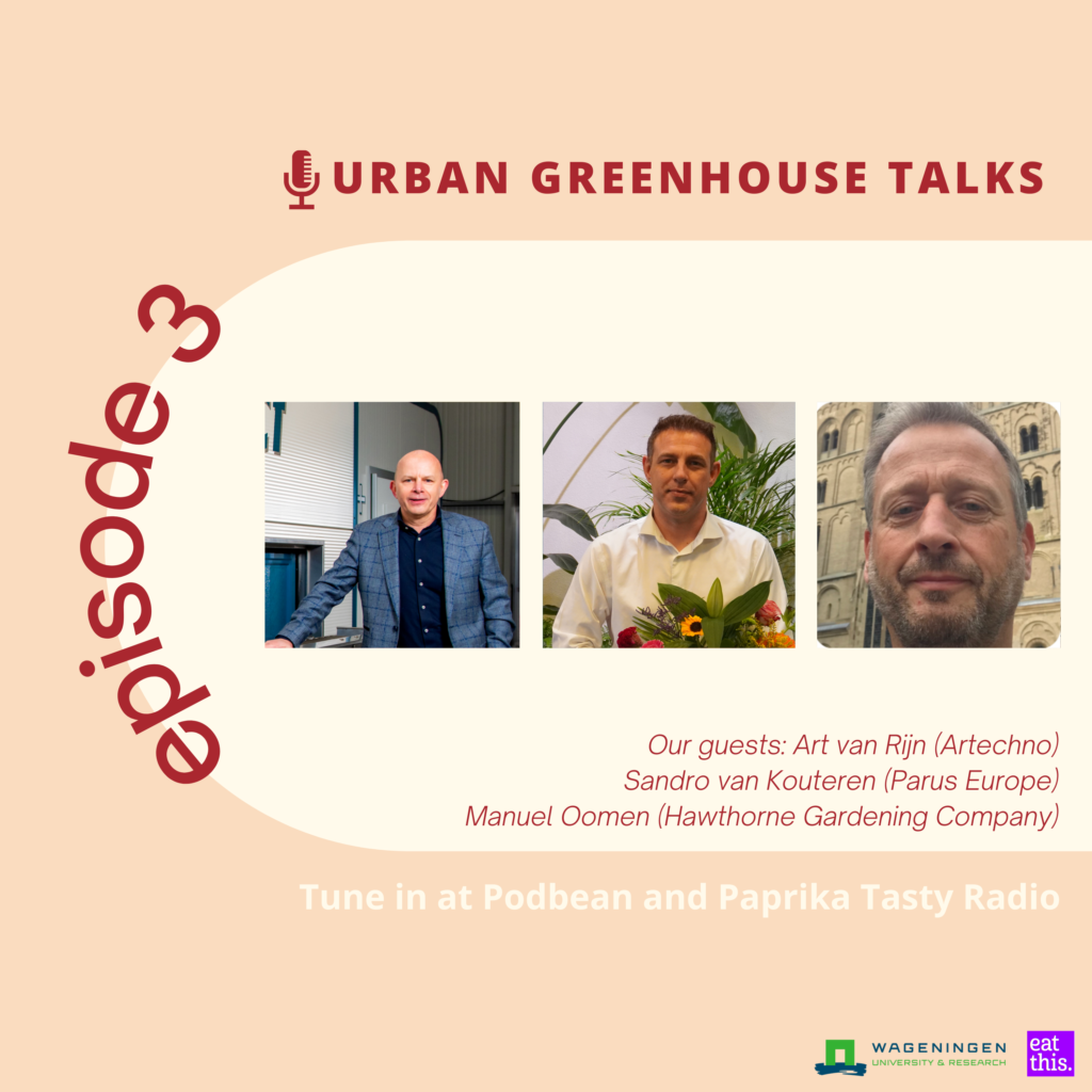 Third Episode of Urban Greenhouse Talks released