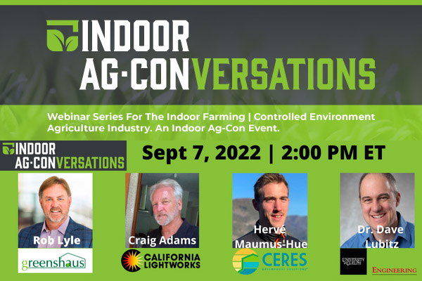 Next Indoor Ag-CONversation: Greenshaus Inc. Imagining Energy-Efficient, Local Foood Production